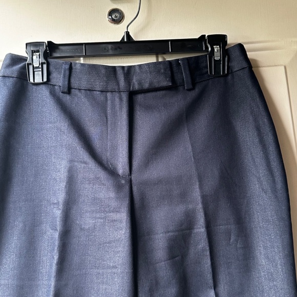 Talbots Curvy Fit High Rise Straight Leg Dress Navy BluePants. Size 2 Petite. - Picture 3 of 14